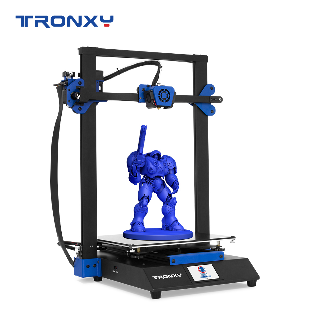 Tronxy Xy 3 Pro 3d Printer Large Size 300 300 400mm Xy 3pro 24v Double Z Axis 3d Printer Titan Extruder For Printable Face Sheild Lattice Glass Xy 3 Pro
