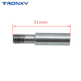 Tronxy All Metal Straight Throat for Steel Extruder Nozzle