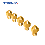 Tronxy MK8 Copper Nozzle with Extruder nozzle size 0.2mm 0.3mm 0.4mm(5pcs)