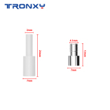 Tronxy Teflon throat steel extruder nozzle