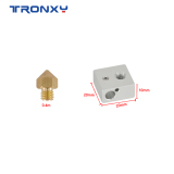 Tronxy Hotend Kit For 3D Printer With 0.4mm Nozzle Part