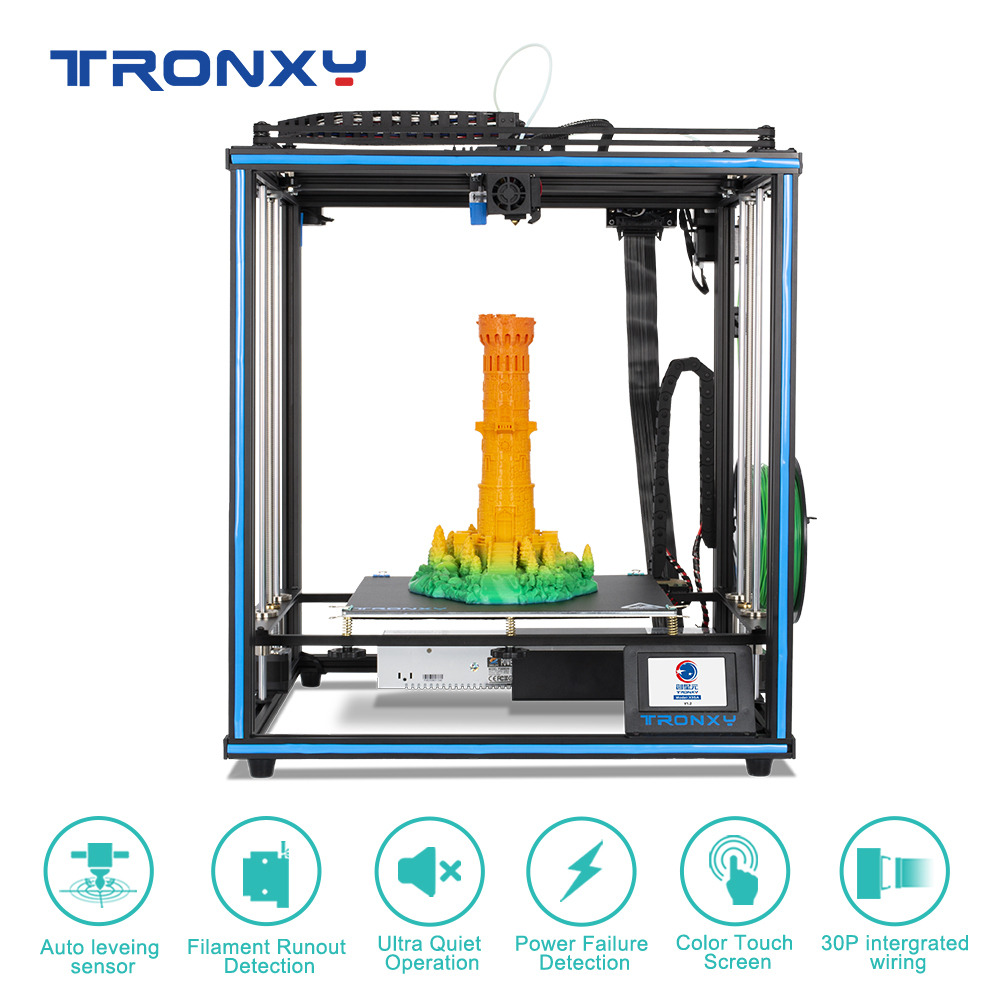Sammenhængende nødvendig minus TRONXY X5SA 24V 3D Printer 330*330*400mm EU warehouse