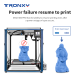 Tronxy X5SA-500 PRO 3D Printer 500*500*600mm + Free Gift