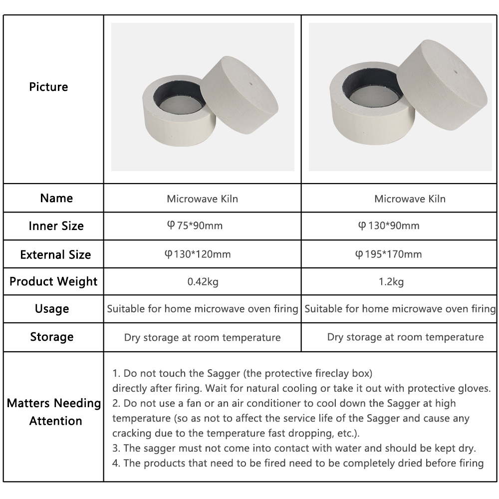 Microwave kiln set fusing glass kilns for ceramic accessories