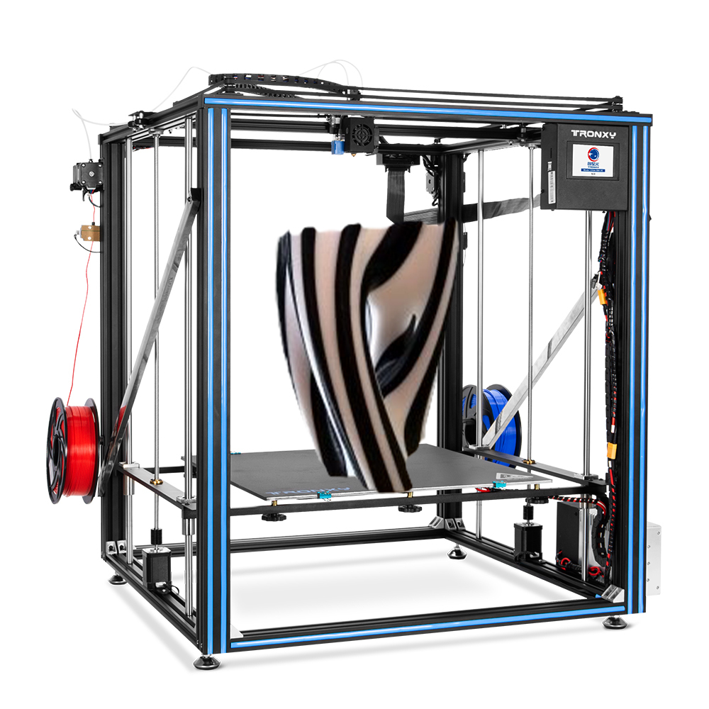 Tronxy 2E Series Mix-Color 3D Printer with Dual Extruder