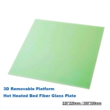 3D Removable Platform Hot Heated Bed Fiber Glass Plate