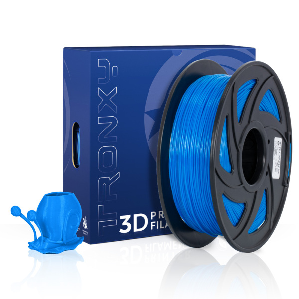 3D Flexible Blue TPU Filament 1.75 mm, 2.2 LBS (1KG)