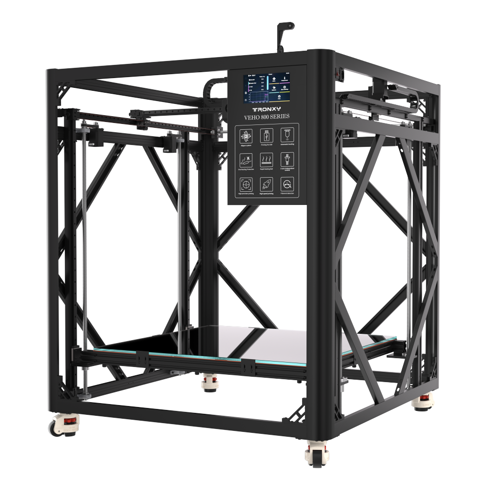 New Upgrade VEHO-800 PRO With Klipper Firmware Direct Drive 3D Printer Large 3D printer 800*800*800mm