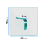 TRONXY High Borosilicate Tempered Glass Panel for 3D Printer-330x330mm/400x400mm/500x500mm/600x600mm Build Plate
