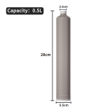 Large Capacity Ceramic Clay Cartridge For 3D Printing, 0.5L/PC,Smooth Extrusion For Moore Series Clay 3D Printer