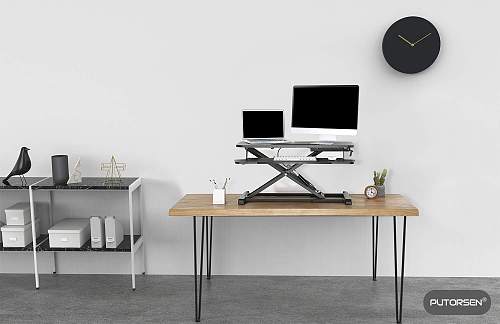 132 99 Eu Exclusive Putorsen Standing Desk Height Adjustable