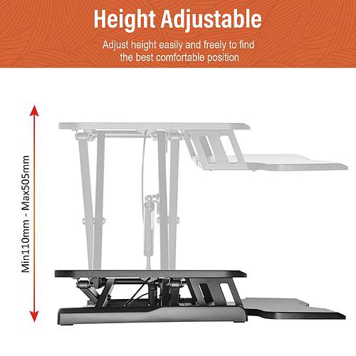 134 87 Putorsen Standing Desk Height Adjustable Sit Stand Desk