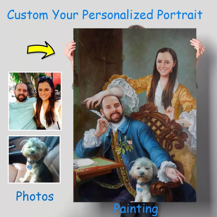 Custom Personalized Oil Portraits From Photos