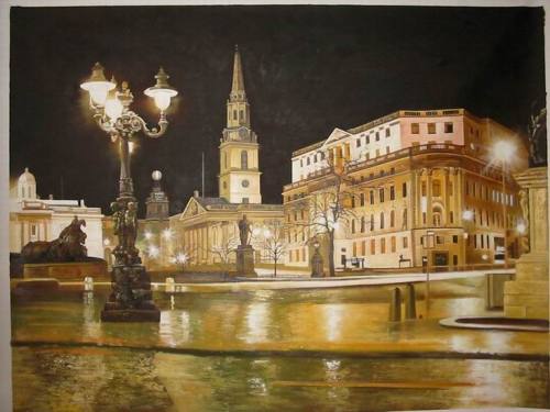 Custom house portrait, Hand painted oil painting on canvas, Turn photos into oil portraits paintings