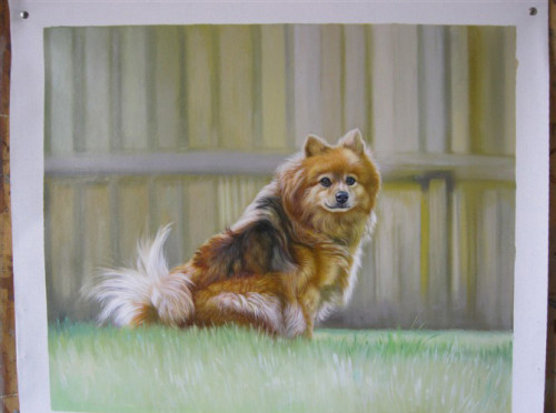 Custom pet portrait, Hand painted oil painting on canvas, Pet painting, Turn photos into oil portraits paintings