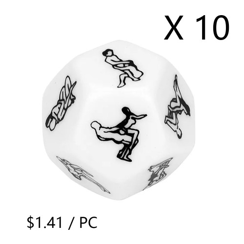 12 Sided Dice(10 Sets)