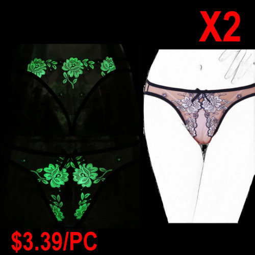 Luminous sexy panties(2 Sets)