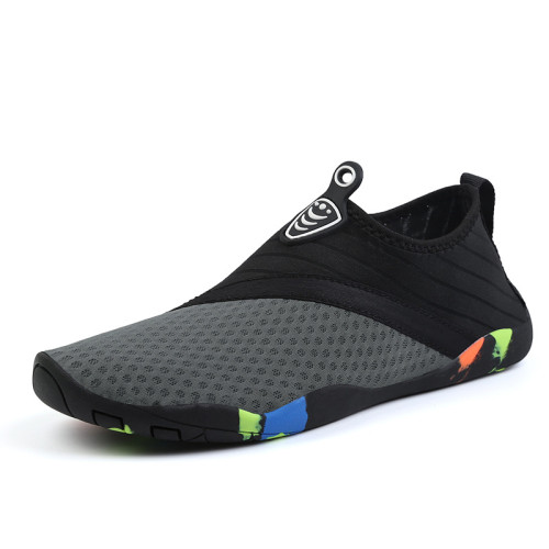 Tow Tone Slip On Knit Beach Water Shoes