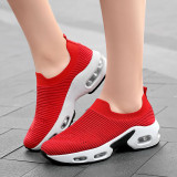 Slip On Air Cushion Knit Sneakers