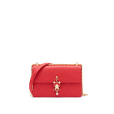 Ladies Red Wedding Bag New Versatile Messenger Small Square Bag Ladies Bag for Girlfriend
