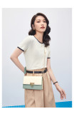 Women's High-grade Sense of Foreign Style Small Square Bag Fashion Versatile Single Shoulder Bag Chain Bag Messenger Bag
