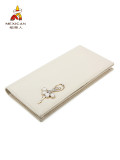 Women's Wallet Long Genuine Leather Fashion Korean Version of Sweet Cowhide Multi-function Wallet