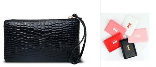 Stone Pattern Female Leisure Handheld Bag Bag Handheld Bag Wallet/Card Holder