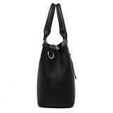 Middle-aged Fashion Women's Bag Korean Women's Handbag Soft Leather One Shoulder Bag