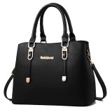 Middle-aged Fashion Women's Bag Korean Women's Handbag Soft Leather One Shoulder Bag