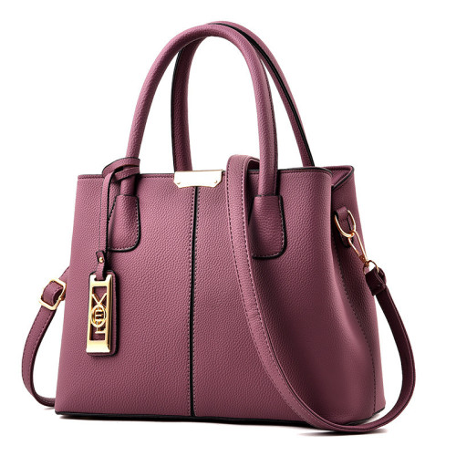 Women's Fashionable Handbag Simple Middle-aged Mother's Bag Large Capacity Shoulder Bag