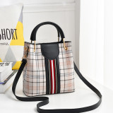 Women's Fashion Portable Bucket Bag Simple Shoulder Bag