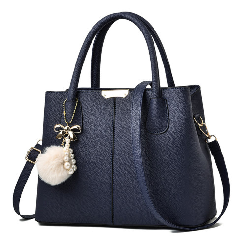 Women's Handbag Casual Large Capacity Lychee Patterned Shoulder Bag