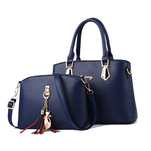 Zimu Bag Fashion Handheld Big Bag Korean Version Simple Women's Handbag Shoulder Bag