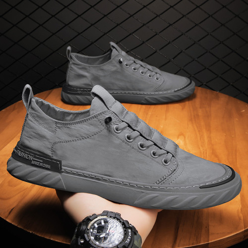 Men's Canvas Shoes Casual Breathable Skate Shoes