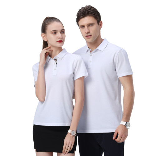 High Quality Business Polo Lapel Cultural Shirt Work Clothes