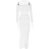 White Women Lace Hollow Out Sexy See Through Pleated Summer Romper Jumpsuits
