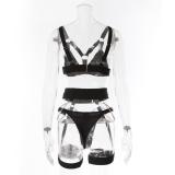 Black Sexy Chains Teddies Lingerie Sets