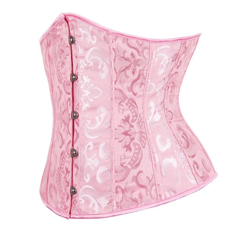 Pink Fashion Women Waist Trainer Sexy Corsets Shape Wear