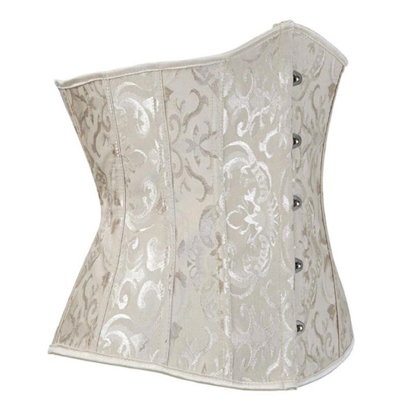 Beige Fashion Women Waist Trainer Sexy Corsets Shape Wear