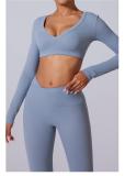 Gray Flare Leggings Yoga Pants Women High Waist Gym Wide Leg Pants