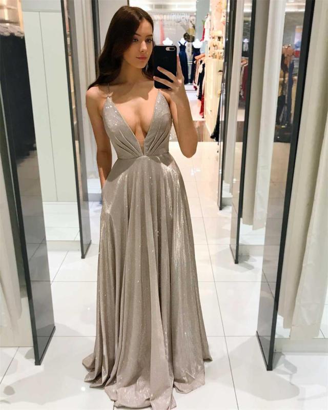 Red Sleeveless Deep V Neck Silk Pleated Elegant Lace Up Evening Maxi Dress
