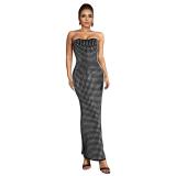 Black Off the Shoulder Elegant Round Diamonds Split Sexy Prom Formal Dress