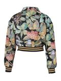 Beige Long Sleeve Printed Vintage Fall & Winter Casual Fashion Jacket