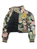 Black Long Sleeve Printed Vintage Fall & Winter Casual Fashion Jacket