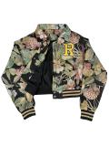 Black Long Sleeve Printed Vintage Fall & Winter Casual Fashion Jacket