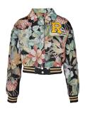 Beige Long Sleeve Printed Vintage Fall & Winter Casual Fashion Jacket