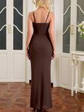 Black Halter Mesh Lace up Bodycon Sexy Party Dress 003