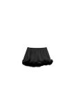 Black Halter Neck Ruched Irregular Crop Tops Mini Sexy Skirt Sets