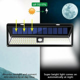 Outdoor 118 LED 3 Modes Solar Lamp PIR Motion Sensor 2500LM Solar Wall Light Waterproof Emergency Garden Yard Lamps-TopLite