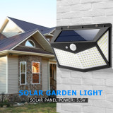 212 LED Solar Motion Sensor Outdoor Wall Light Waterproof  3 Modes Garden Courtyard Porch Driveway Lamp TOPLITE TOP45010